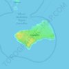 Carte topographique Σταμφάνη, altitude, relief