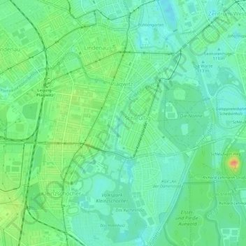 Carte topographique 04229, altitude, relief