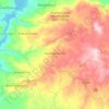 Carte topographique Neunele/Neoneli, altitude, relief