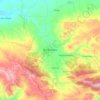 Carte topographique Bordj Ghedir, altitude, relief