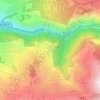 Carte topographique Freike, altitude, relief