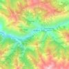 Carte topographique Lahai, altitude, relief