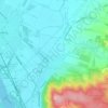 Carte topographique Bisamberg, altitude, relief