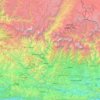 Carte topographique कालीगण्डकी, altitude, relief