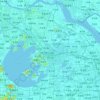 Carte topographique Suzhou, altitude, relief