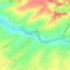 Carte topographique Alincourt, altitude, relief