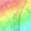 Carte topographique Pangao, altitude, relief