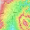 Carte topographique Gotenba, altitude, relief