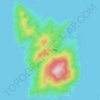 Carte topographique เกาะอาดัง, altitude, relief
