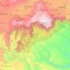 Carte topographique Harena Forest, altitude, relief