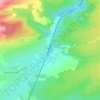 Carte topographique Le Hileau, altitude, relief