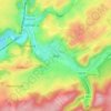Carte topographique Goé, altitude, relief