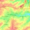 Carte topographique Ways, carte du relief, carte des altitudes