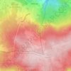Carte topographique Bronromme, altitude, relief