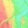 Carte topographique Aussonne, carte du relief, carte des altitudes