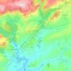Carte topographique Mûr-de-Bretagne, altitude, relief