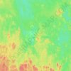 Carte topographique Timmins, carte du relief, carte des altitudes