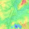 Carte topographique Deux-Acren, altitude, relief