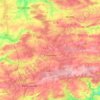 Carte topographique Florennes, altitude, relief