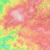 Carte topographique Waimes, carte du relief, carte des altitudes
