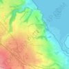 Carte topographique Langueux, carte du relief, carte des altitudes