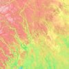 Carte topographique Hedmark, altitude, relief