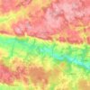Carte topographique Plumelec, carte du relief, carte des altitudes