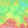 Carte topographique Hadol, carte du relief, carte des altitudes
