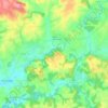 Carte topographique Lignol, altitude, relief