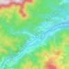 Carte topographique Wisches, carte du relief, carte des altitudes