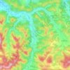 Carte topographique Dun, carte du relief, carte des altitudes
