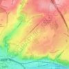 Carte topographique Bouge, altitude, relief
