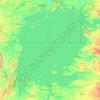 Carte topographique Lac Victoria, altitude, relief