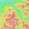 Carte topographique 川上村, altitude, relief
